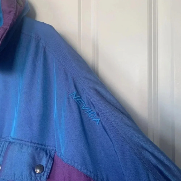 VTG Nevica Ski Snowboard Jacket Men’s 44 XL Frontline FS22 Recco Reflective Blue - Picture 2 of 16